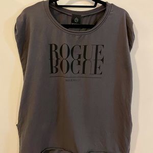 Oversized T with Striking Cutout Back